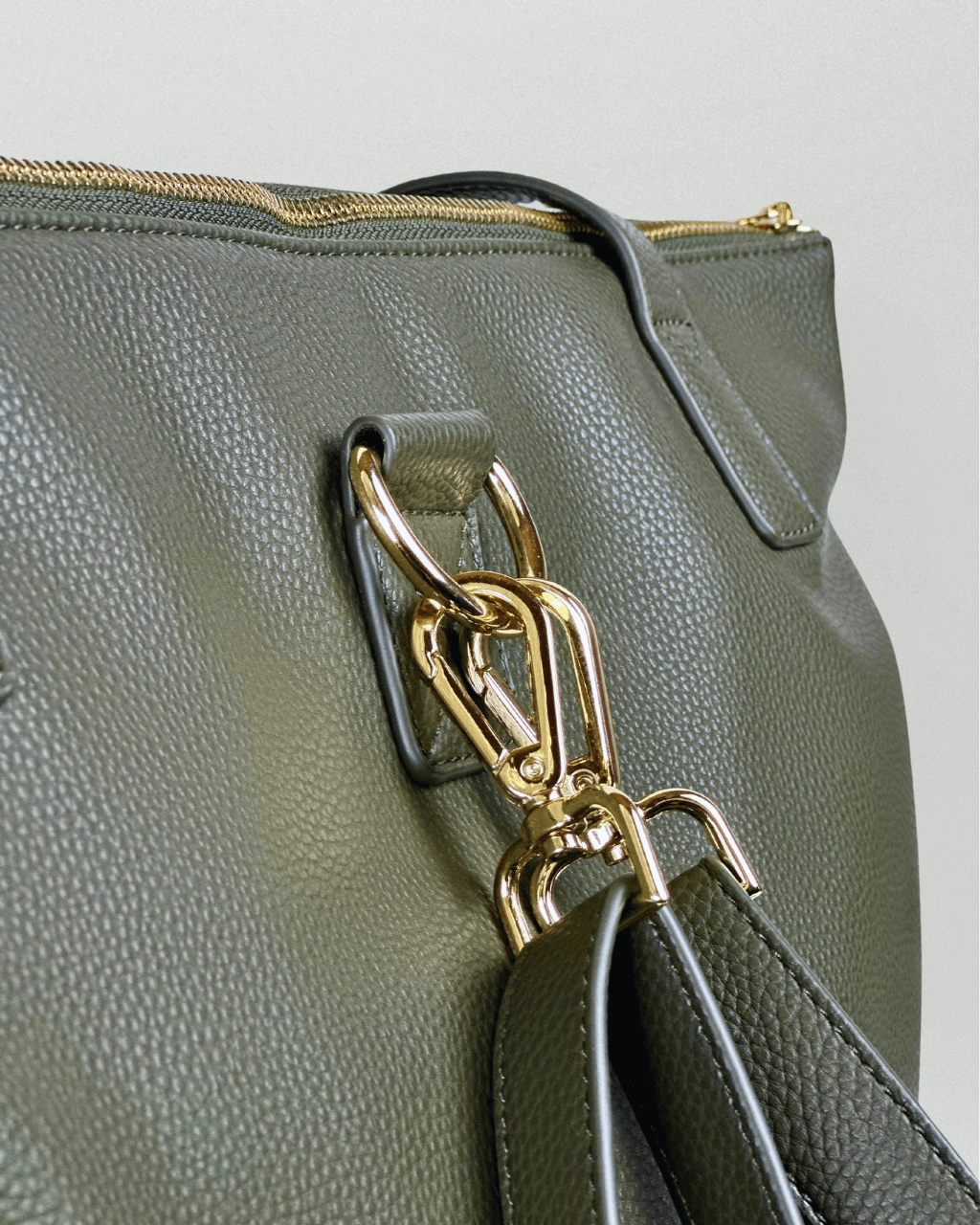 The Lillian Diaper Bag - Palmetto