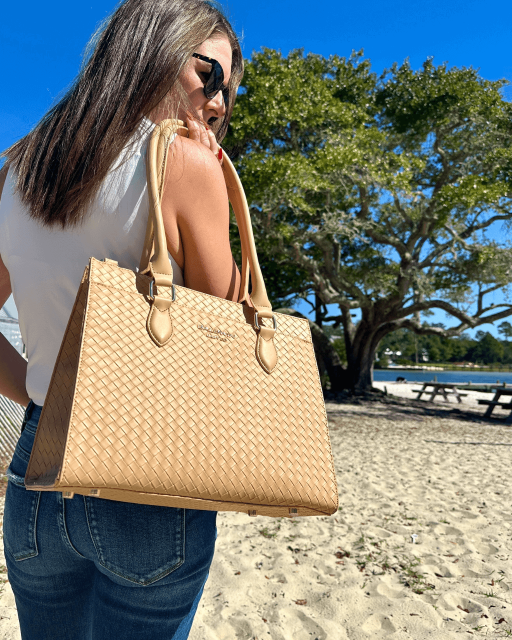 The Montrose Diaper Bag Tote - Dune