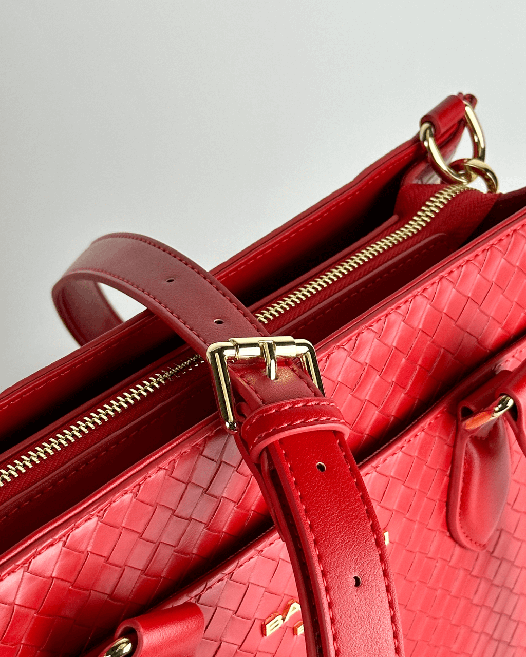 The Montrose Diaper Bag Tote - Cardinal