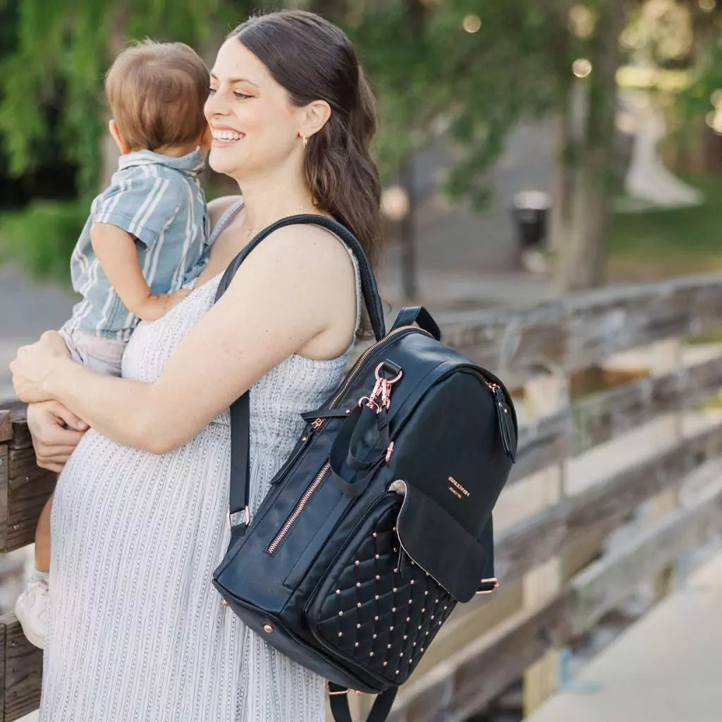 Diaper bag rose gold best sale